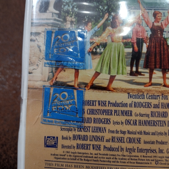 The Sound of Music Original Vintage VHS 1993 Sealed BRAND NEW Condition is as - Picture 10 of 10